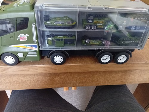 Military toy truck - toy, set