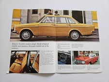 VOLVO 142 144 SALES BROCHURE