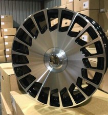 Black MF Mercedes C E S Class x4 19" Maybach H931 Style Alloys Amg 8.5/9.5 C