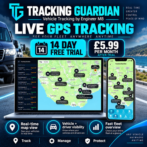 Van fleet gps tracker - fleet,