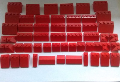 Lego roof slopes - roof,