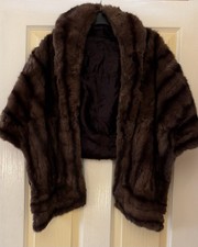 VINTAGE MINK STOLE WITH COLLAR