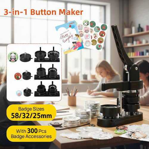Poriya 300 parts button - poriya,