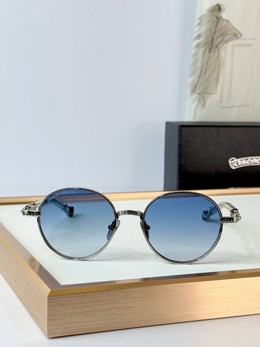 Chrome hearts round blue