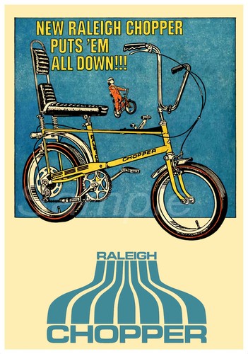 Rc04 vintage raleigh chopper - raleigh,