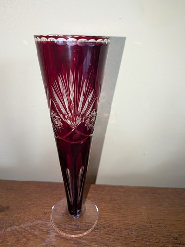 Bohemian cut clear - to, trumpet