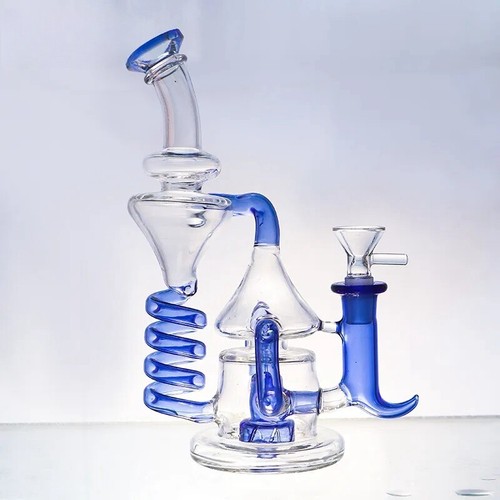 Glass tornado coil - glass, recycler