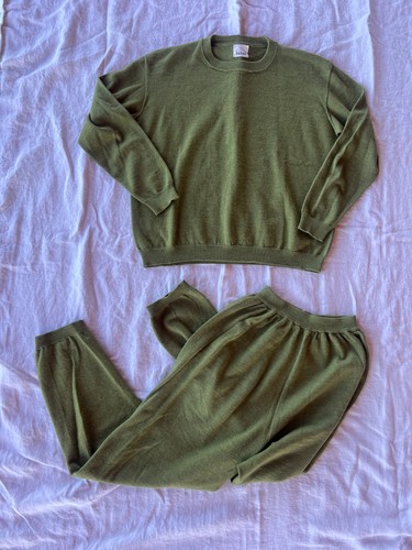 Babaa olive green merio - green, set