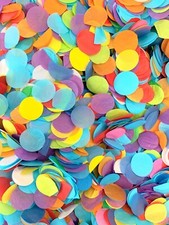 Rainbow Paper Confetti for 20