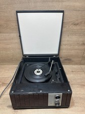 Vintage Ferguson 3050 Black 240V Volume Control Portable Record Player Classic