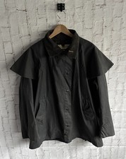 Blackhouse Barbour Town & Country Mens Wax Coat Size C42 Large Waxed Jacket