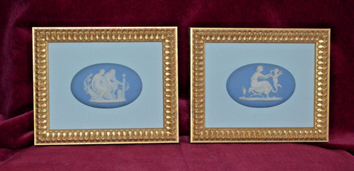Antique blue jasperware - antique,