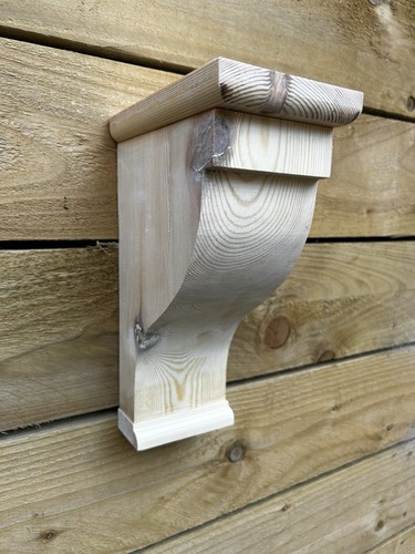 Pair bespoke wooden - a,
