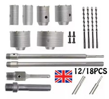 12/18pcs TCT Core Drill Set