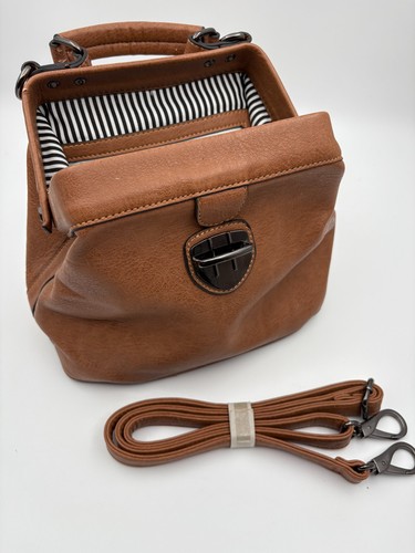 Bertie tan doctor bag handbag - bertie,