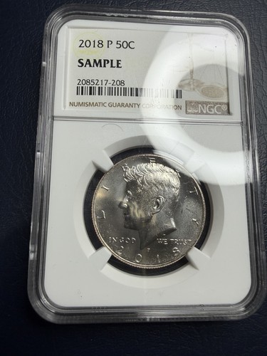 Rare ngc sample half - sample, dollar