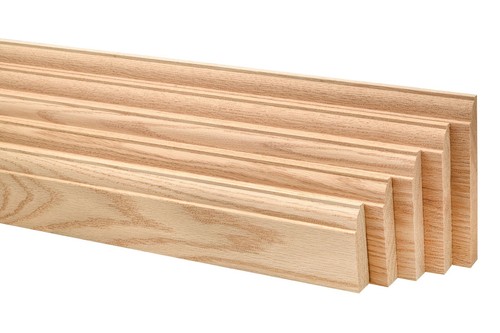 Solid oak skirting - solid,