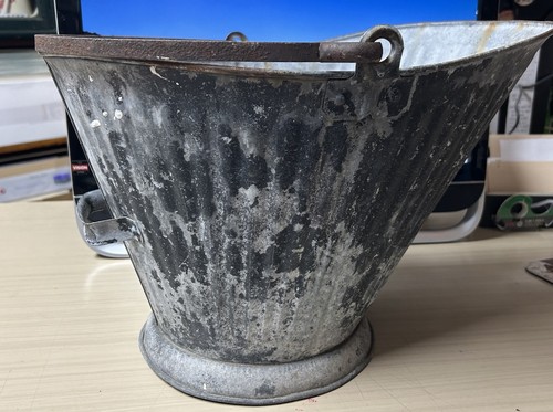 Vintage silver galvanized - silver,