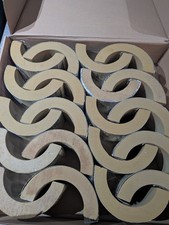 4 x Kingspan Kooltherm foil phenolic block pipe support sections 114 x 30x 100mm