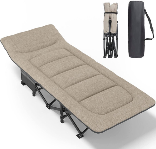Camping cot for - for, with