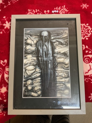 Vintage framed r giger - vintage, h