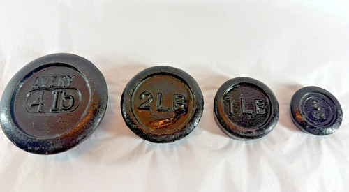 Set antique t avery - 4, &