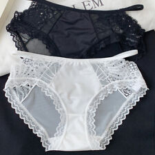 5pack Lot Womens Sexy Panties Lingeries Satin Briefs Lace Sheer French Underwear