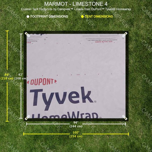 Tyvek footprint for - for, marmot