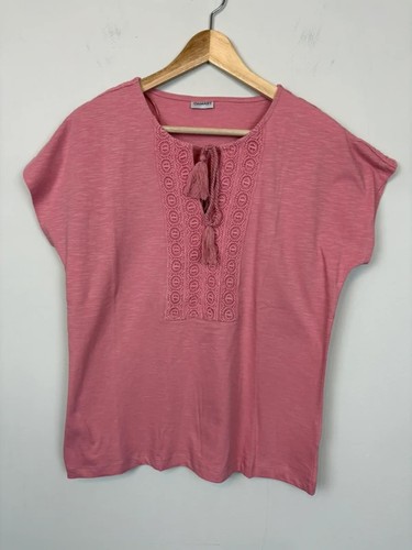 Damart rose pink 100 cotton - damart,