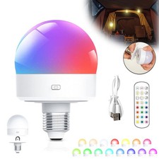 Rechargeable rgb led night - led,