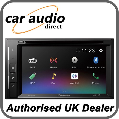 Pioneer avh a240dab - pioneer, 6.2"