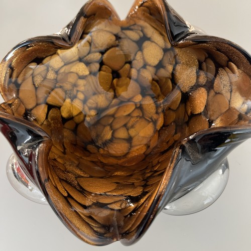 Glass murano style gold - glass,