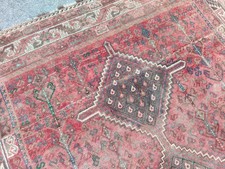 Rare Antique rug 5x7, Soft