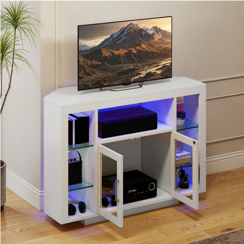 Corner stand cabinet with - corner,