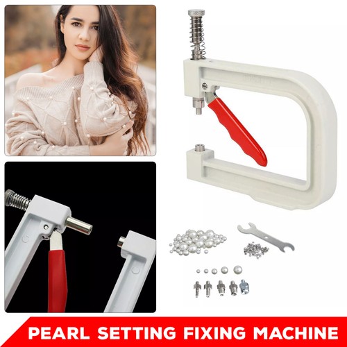 Pearl setting fixing machine - setting,