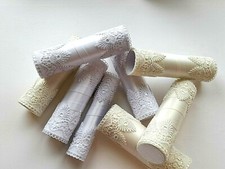 Wedding Bouquet Handle / Bouquet Holder, Stem Cover,Satin & Lace 