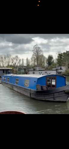Wide beam canal boat - beam,