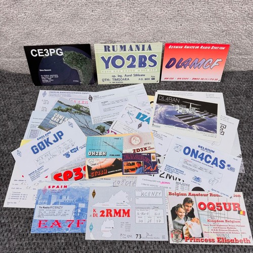 Vintage ham radio qsl - vintage,