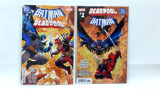Batman Deadpool #1 and Deadpool Batman #1 (2 issues) VF 1st Print Marvel Comics