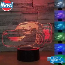 Cars Lightning McQueen 3D LED