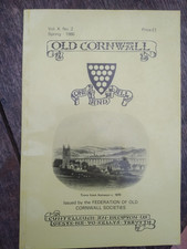 Old Cornwall Magazine Spring
