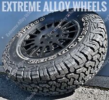 16" Black TM Alloy Wheels Fiat Ducato 5x118 + Comforser All Terrain Tyres