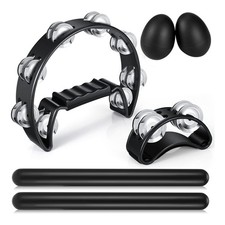 6 Pcs Tambourines, Hand Held