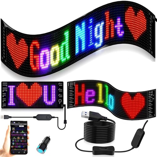App programmable car led - car, sign
