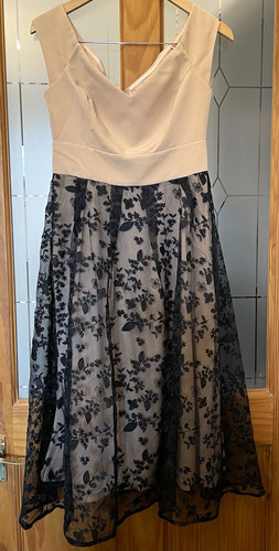 Coast beige black - coast, floral
