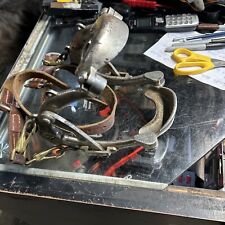 Equine Dental Speculum Horse Mouth Gag Stainless Steel Leather Detroit Indust