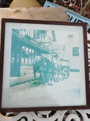 Vintage framed photo truman - vintage,