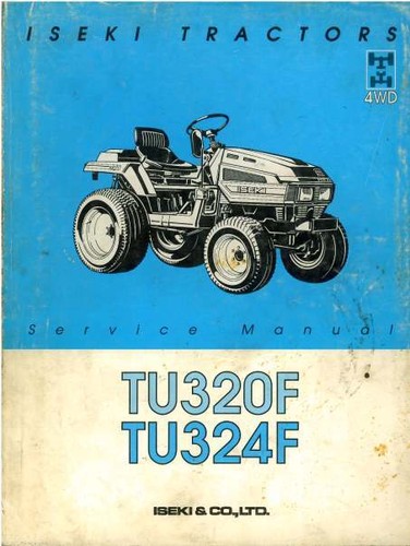 Iseki tractor tu320f tu324f - tractor,