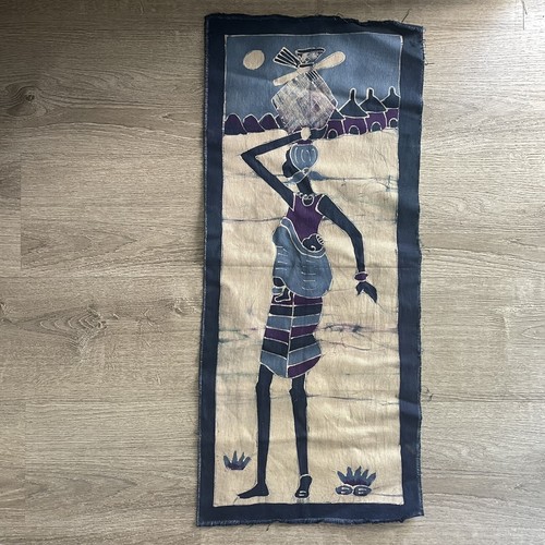Batik wall hanging african - batik,