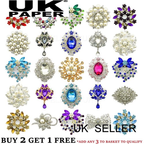 Large silver gold brooch job - silver,